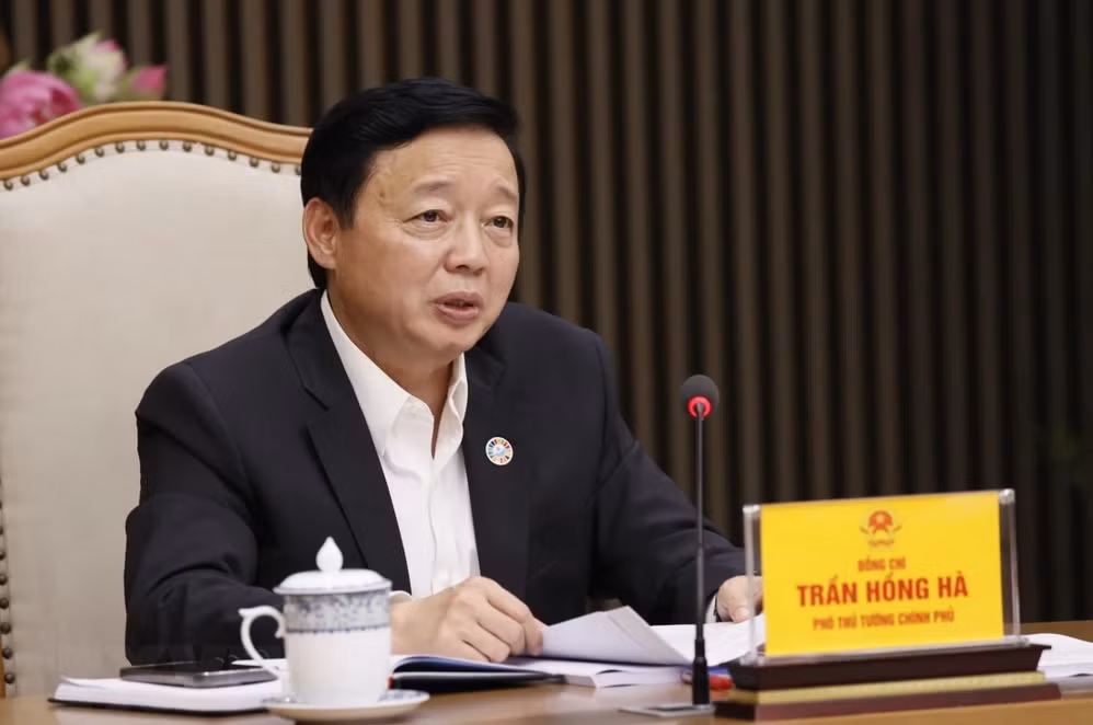 Le vice-PM Tran Hong Ha devient président de la Commission vietnamienne du Mékong ảnh 1