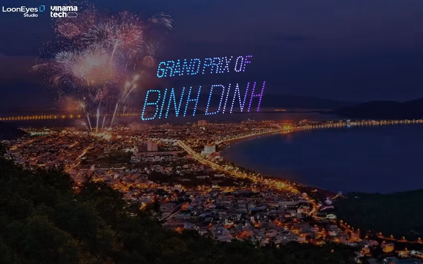 Un grand spectacle de lumière de drones prévu dans la ville de Quy Nhon ảnh 1
