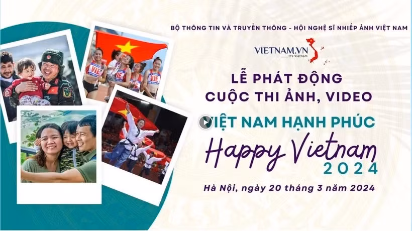Lancement du concours de photos et vidéos "Happy Vietnam 2024" ảnh 1