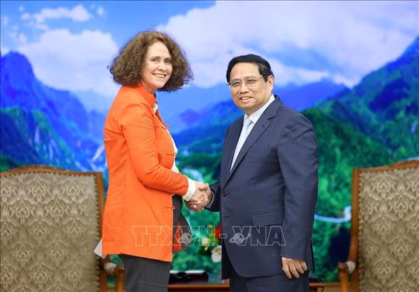 Le PM reçoit la directrice nationale de la BM au Vietnam ảnh 1