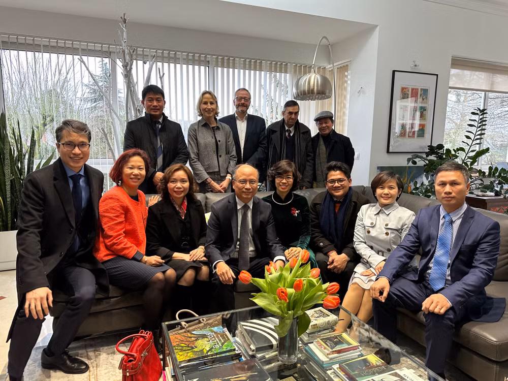 Une pépinière de la paix du Vietnam en France ảnh 4