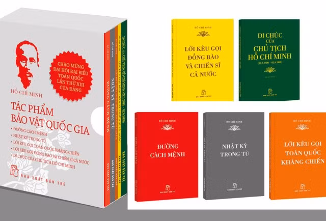 Publication de la collection de livres « Hô Chi Minh – les oeuvres Trésors nationaux » ảnh 1