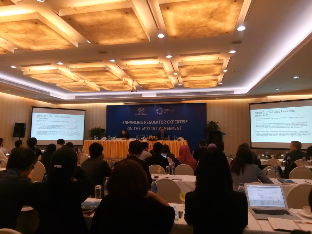 APEC 2017 : l’expertise régulatrice sur les barrières techniques au commerce en débat ảnh 1