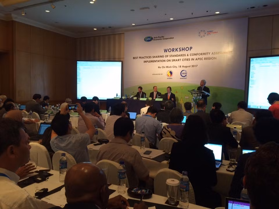 APEC: la ville intelligente au débat d'une réunion de la SOM3 à HCMV ảnh 1