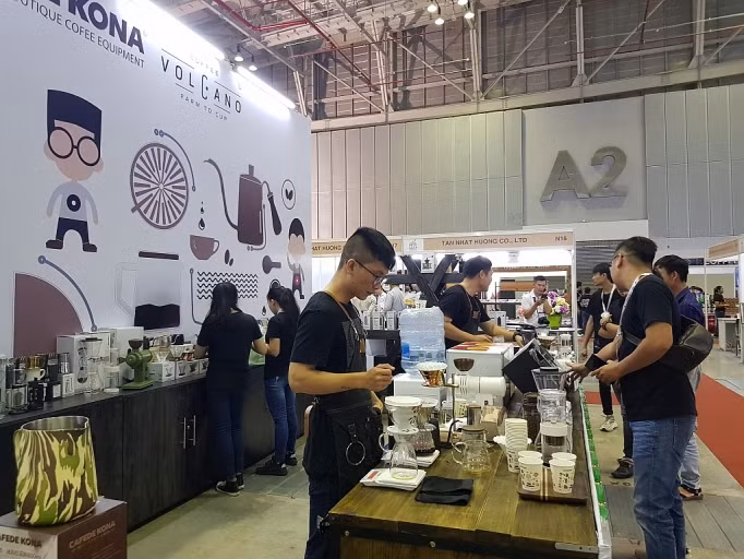 Ouverture des expositions sur la franchise et le café à Ho Chi Minh-Ville ảnh 1