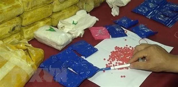 La drogue transportée au Vietnam depuis le Triangle d’Or tend à augmenter ảnh 1
