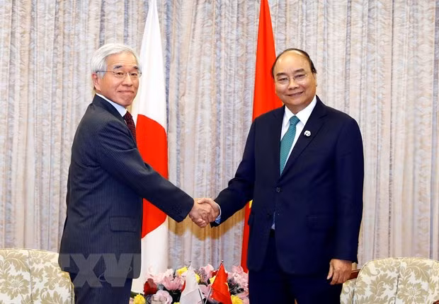 Sommet du G20 : le PM rencontre des dirigeants de certains groupes japonais ảnh 3