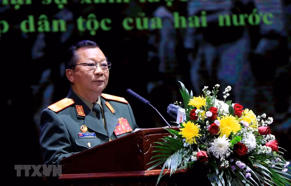 La Journée des soldats volontaires vietnamiens au Laos célébrée à Vientiane ảnh 1
