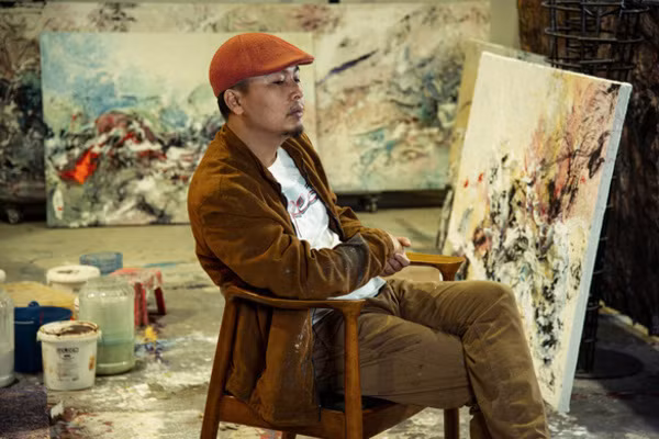 La première exposition personnelle d'un artiste vietnamien en Italie ảnh 1