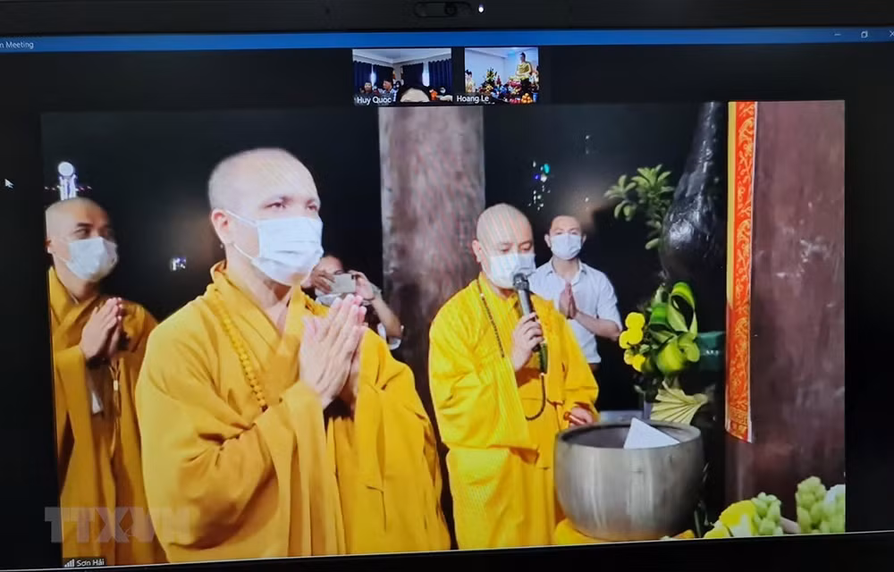 La fête de Vesak 2021 célébrée au Mozambique ảnh 1