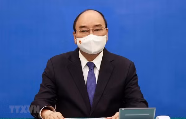 Conversation téléphonique entre le président vietnamien et le secrétaire général de l'ONU ảnh 1