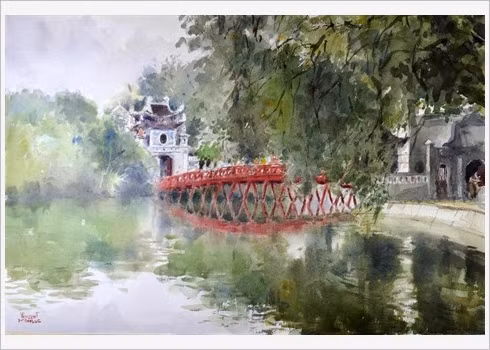 Les aquarelles du quotidien de Vincent Monluc ảnh 1 Les aquarelles du quotidien de Vincent Monluc ảnh 1