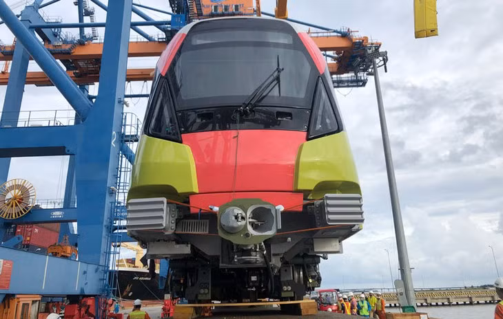 Métro de Hanoï : fin de la livraison des trains pour la ligne Nhôn - gare de Hanoï ảnh 1