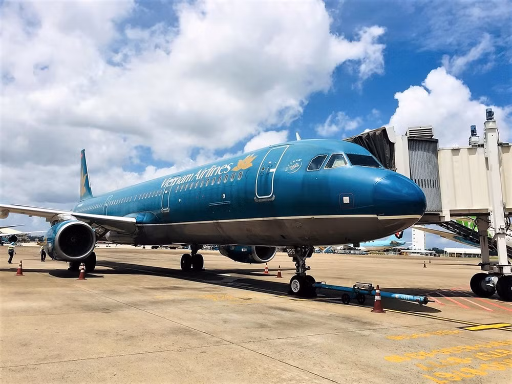 Vietnam Airlines effectue 7 vols domestiques lors du premier jour de reprendre ses activités ảnh 1