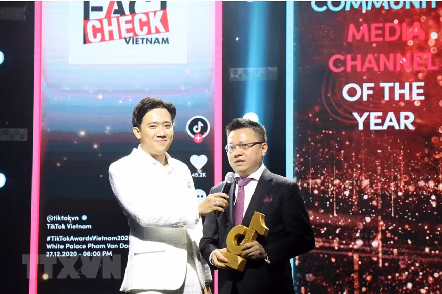 La chaîne anti-fausses nouvelles Factcheckvn remporte le prix TikTok Awards Vietnam 2020 ảnh 2