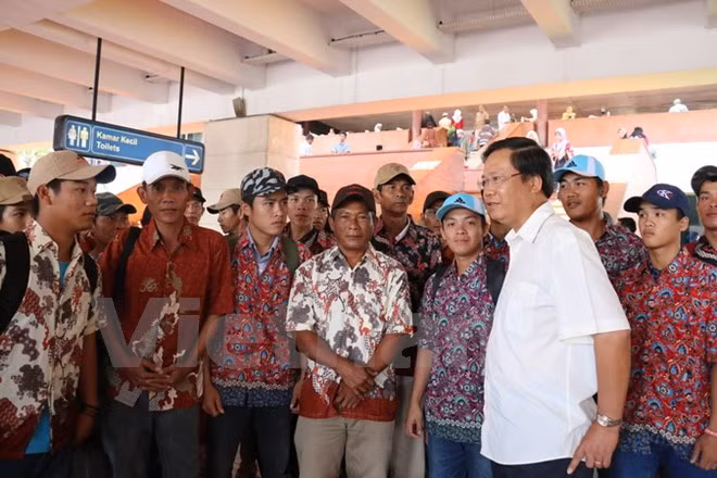 L'Indonésie autorise le rapatriement de 42 pêcheurs vietnamiens ảnh 1