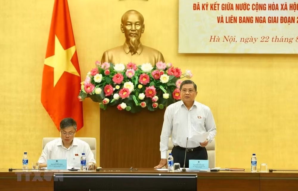 Un séminaire sur la mise en œuvre des traités internationaux signés Vietnam-Russie ảnh 1