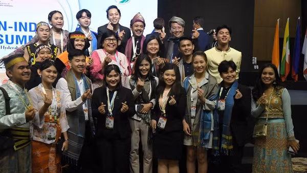 Le Vietnam au 4e Sommet de la jeunesse ASEAN-Inde à Hyderabad (Inde) ảnh 1