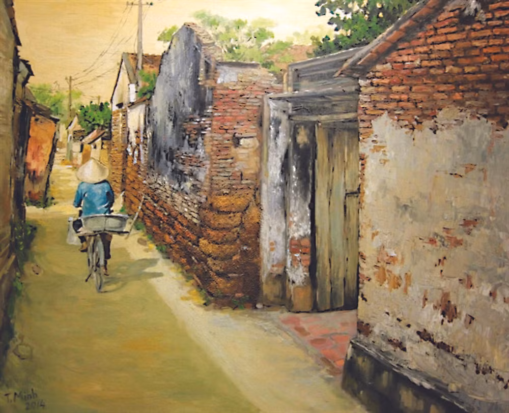 Petite histoire colorée du "village des peintres" de Cô Dô ảnh 4