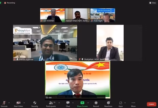 Colloque pour aider les entreprises vietnamiennes à accroître leur présence en Inde ảnh 1