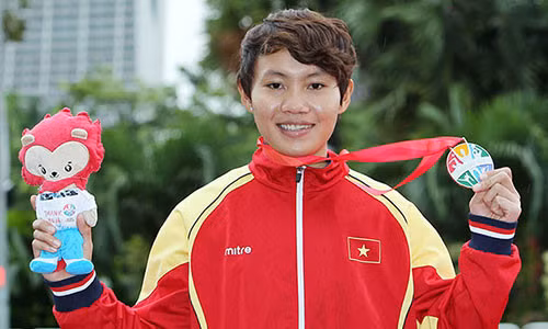 Cyclisme féminin : Nguyen Thi That sacrée pour la première fois championne d’Asie ảnh 1