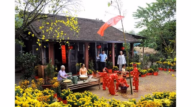 Découverte de l’accueil du Têt traditionnel des familles hanoïennes d’antan ảnh 1
