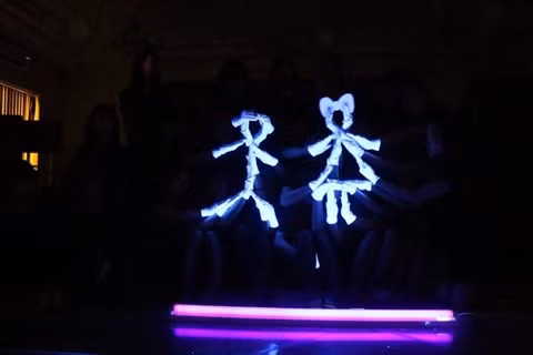 Handmime, un bel art de lumière et des gestes ảnh 1