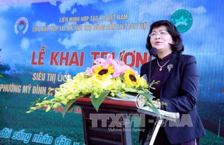 La vice-présidente de la République plaide pour des produits agricoles sains ảnh 1