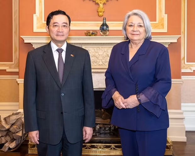 La gouverneure générale du Canada ravie du développement des relations avec le Vietnam ảnh 1