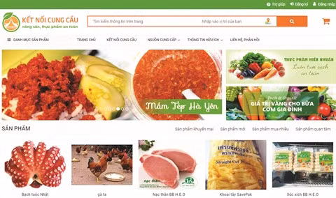 Les agriculteurs de Thanh Hoa ont leur marché en ligne ảnh 1