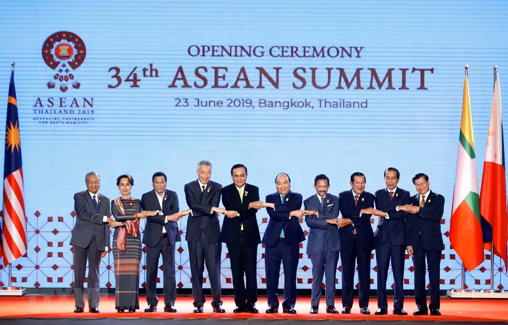 La réunion restreinte du 34ème sommet de l'ASEAN ảnh 1