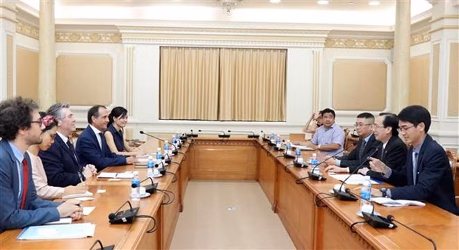 HCM-Ville renforce ses liens avec l'agence française de développement ảnh 1