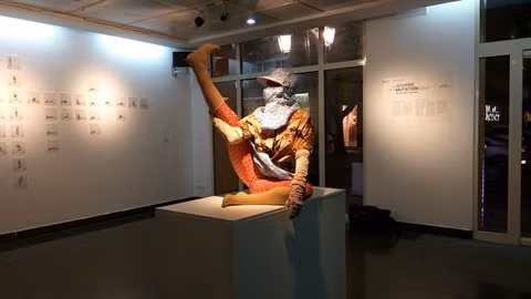 Installation : "Le sourire de la mutation" en exposition à Hanoï ảnh 1