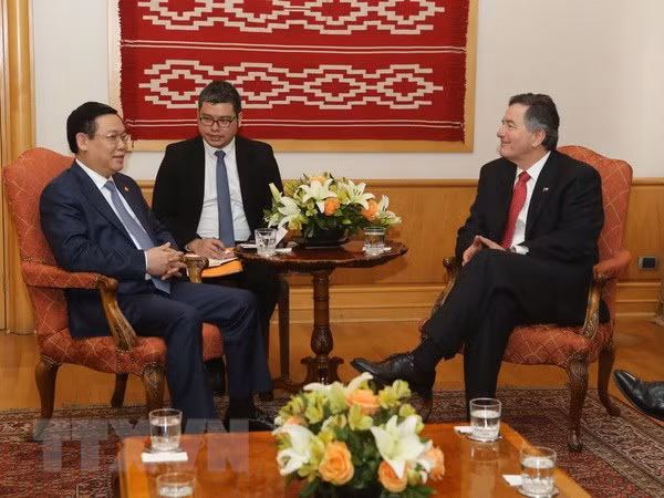 Le vice-Premier ministre Vuong Dinh Hue termine avec succès sa visite au Chili ảnh 1