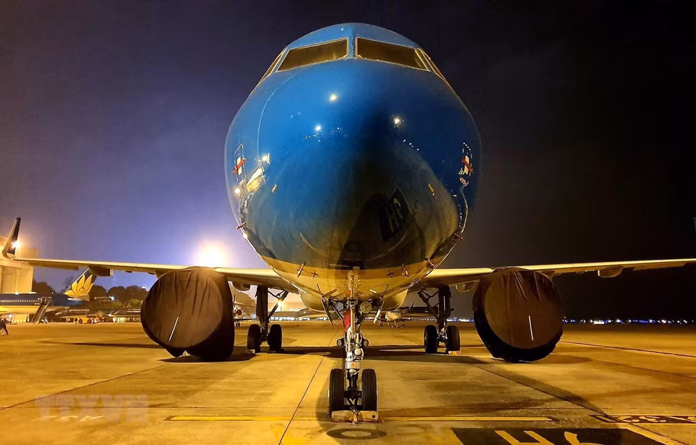 COVID-19 : Vietnam Airlines ramène 12 Vietnamiens bloqués au Japon ảnh 1