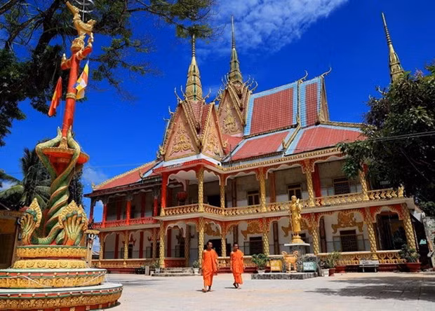 Chung Rut, une pagode khmère exceptionnelle dans la province de Tay Ninh ảnh 1