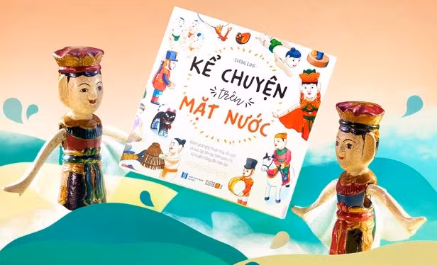 Livre illustré racontant des histoires de l’art des marionnettes sur l’eau ảnh 1