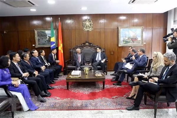 Vietnam et Brésil promeuvent la coopération dans le secteur législatif ảnh 1