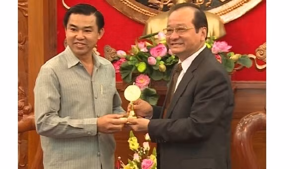 Tiên Giang renforce sa coopération avec la province de Khammouane (Laos) ảnh 1