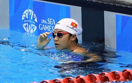 Natation : Phuong Tram remporte quatre médailles d’or au tournoi d'Asie du Sud-Est ảnh 1