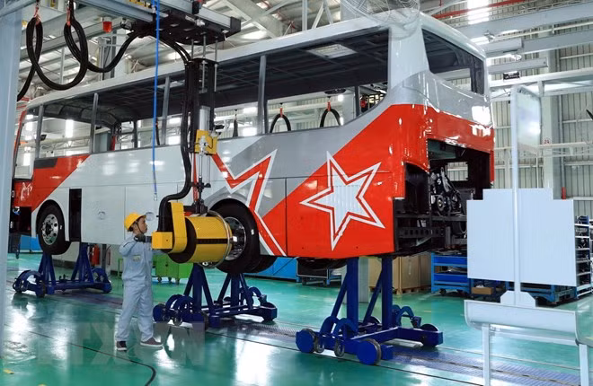 Inauguration de l'usine de production de voitures Thaco Mazda ảnh 2