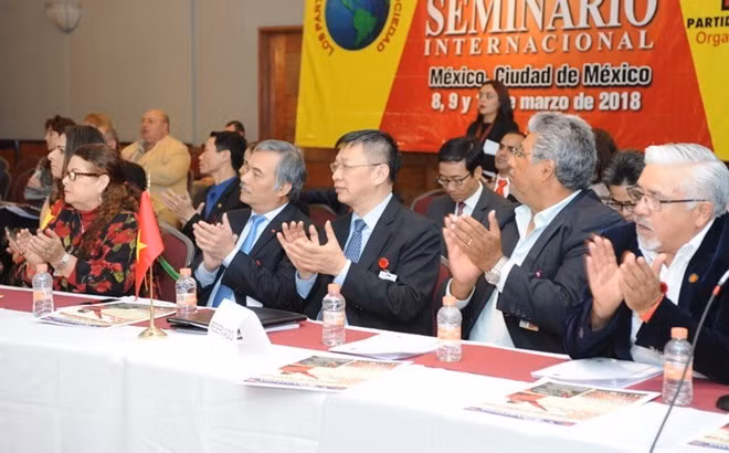 Une délégation du Parti communiste du Vietnam au Mexique ảnh 1