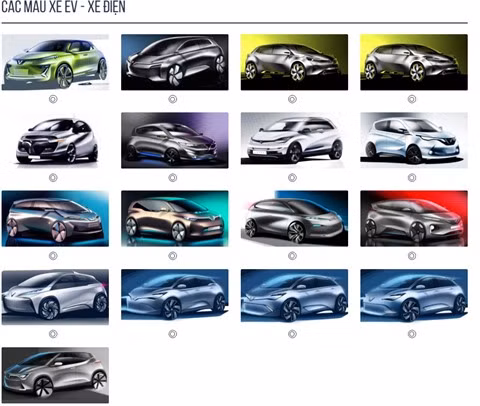 Vinfast dévoile les designs de ses voitures ảnh 1