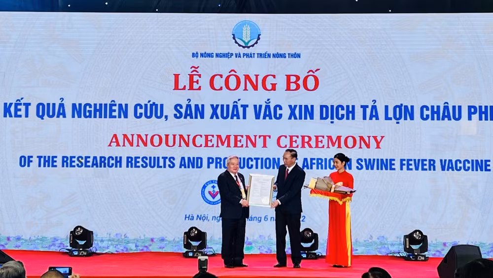 Le Vietnam réussit à produire un vaccin contre la peste porcine africaine ảnh 2