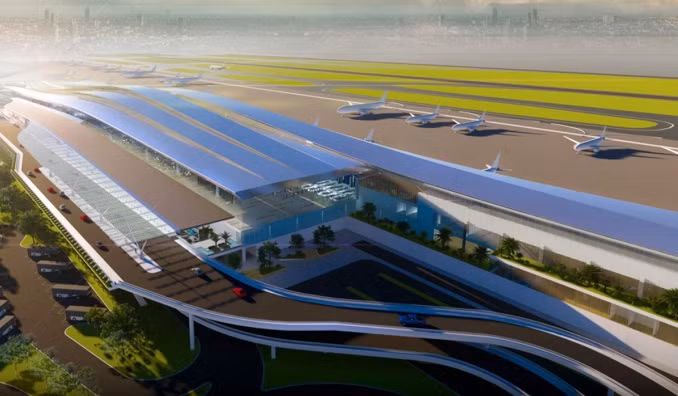 Le plan architectural du terminal T3 de l’aéroport de Tân Son Nhât est inspiré de l'ao dai ảnh 1