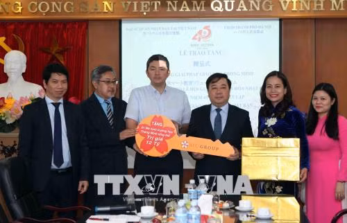 Le Japon aide la solution de l’éducation intelligeante pour le secteur de l’éducation de Hanoi ảnh 1