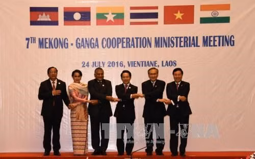 La 7e conférence ministérielle de la Coopération Mékong-Gange à Vientiane ảnh 1
