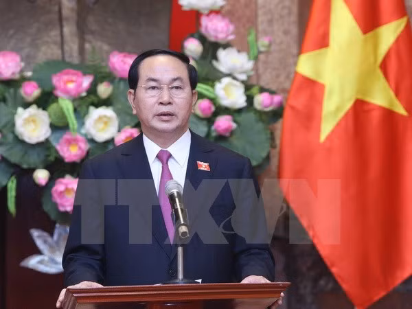 Le président Tran Dai Quang souligne les missions de son mandat ảnh 1