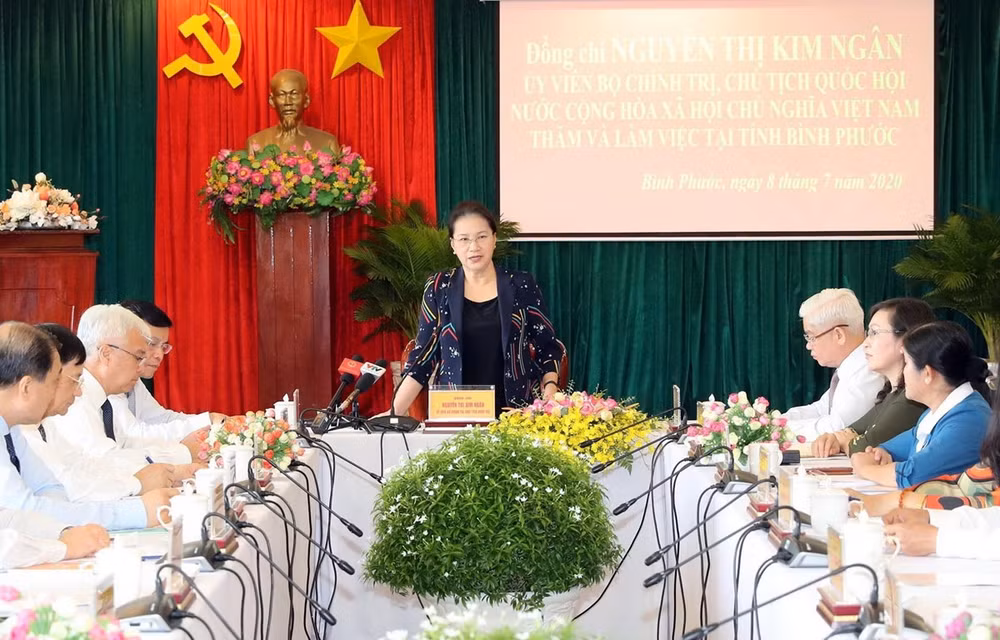 La présidente de l’AN exhorte Binh Phuoc à favoriser ses atouts pour promouvoir la croissance économique ảnh 2