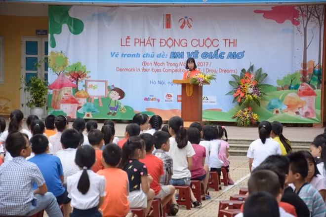 Un concours de peinture pour l'amitié Vietnam-Danemark ảnh 1